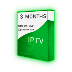 IPTV STANDARD PLAN 3 Months